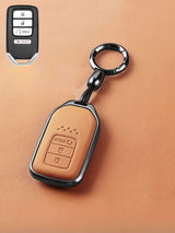Premium Genuine Leather Honda Key Cover
