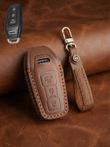 Premium Genuine Leather Audi Key Cover