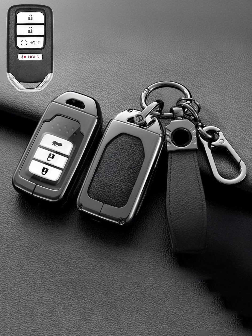 Premium Visible-Button Honda Key Shell