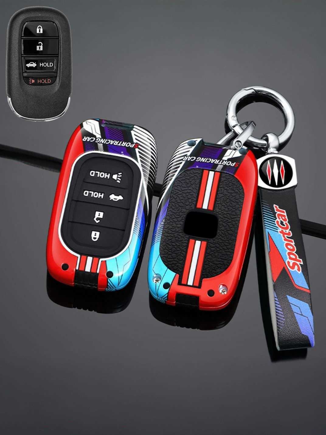 Premium Alloy Honda Key Fob Cover
