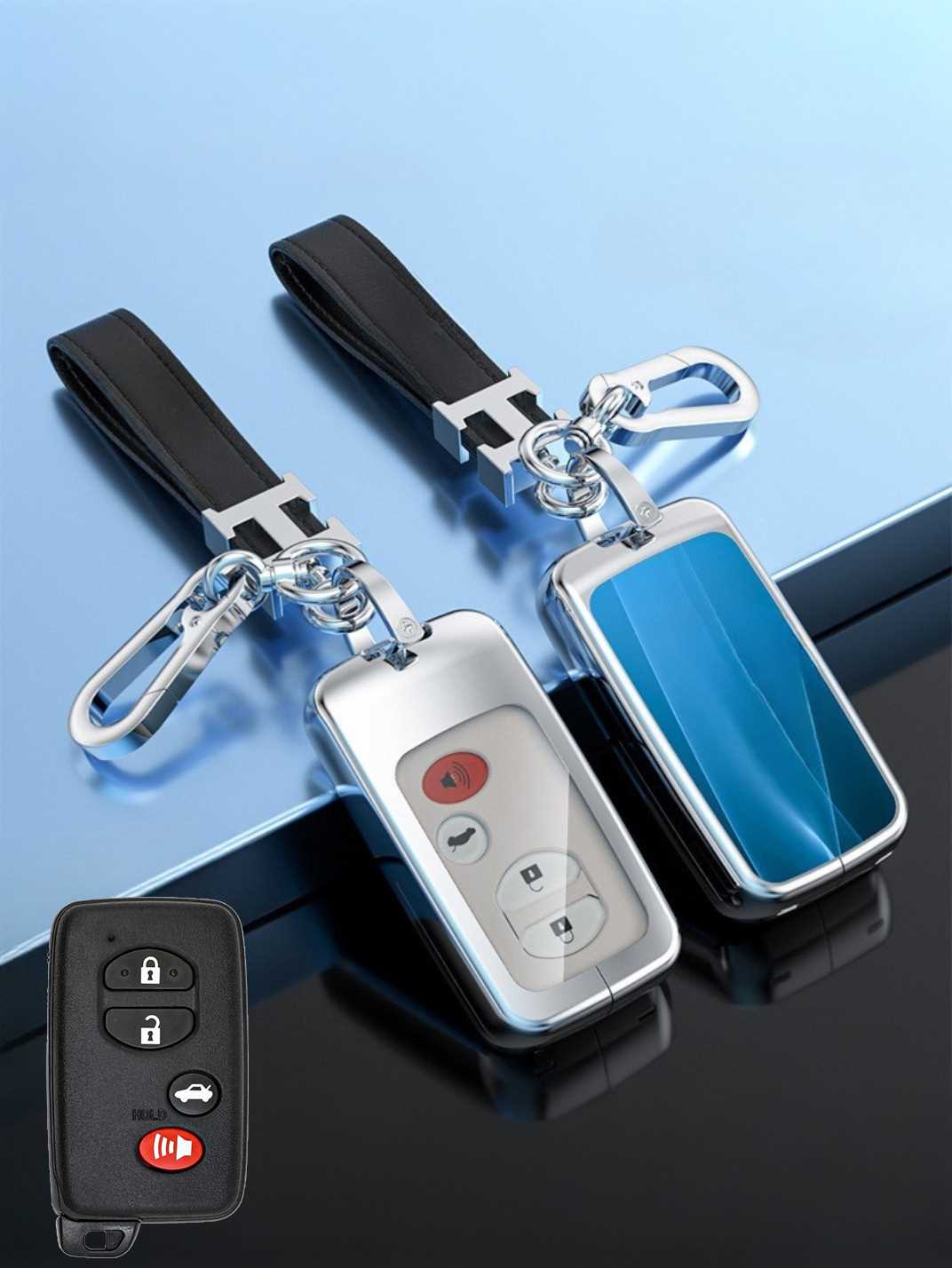 Visible Button Toyota Key Protector Shell