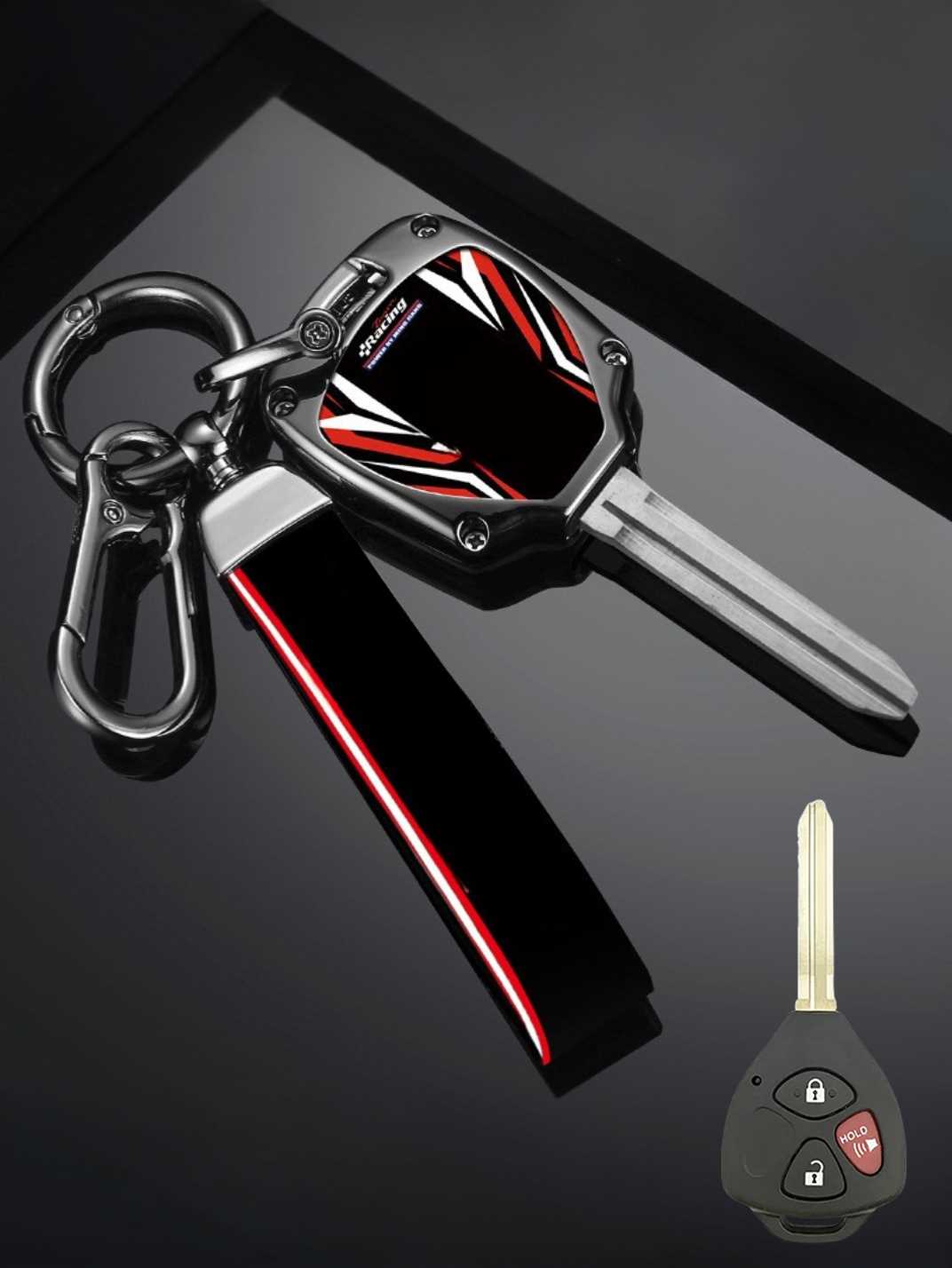 Visible Button Toyota Key Protector Shell