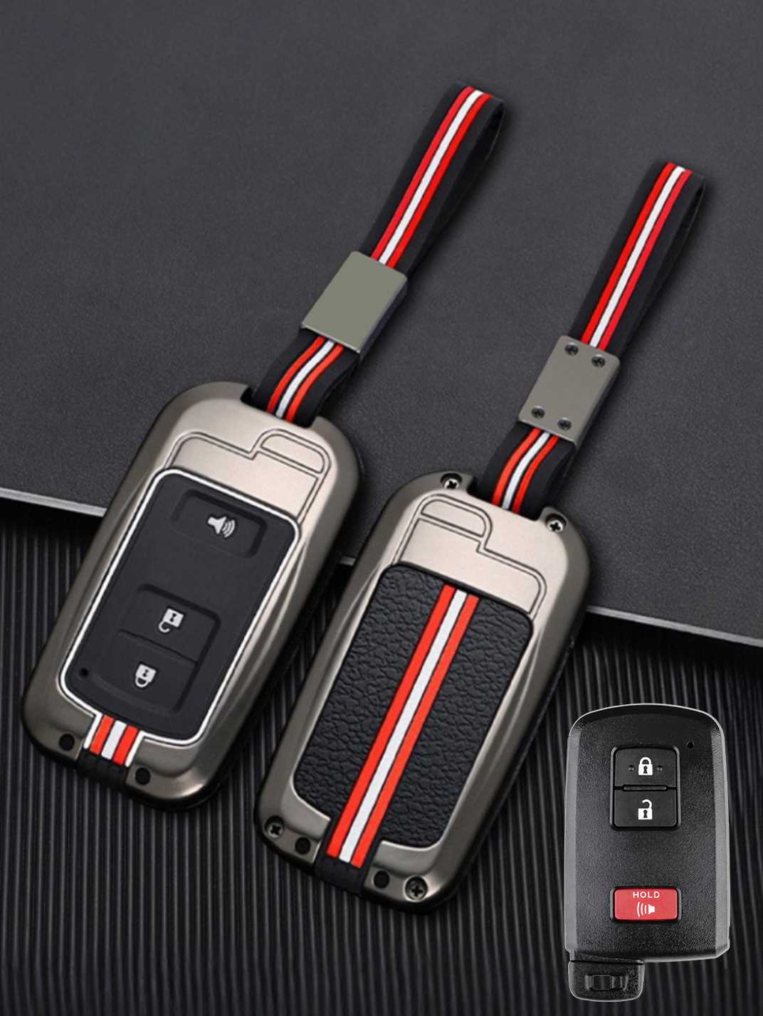 Premium Alloy Toyota Key Fob Cover