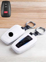 Premium Visible-Button Toyota Key Shell