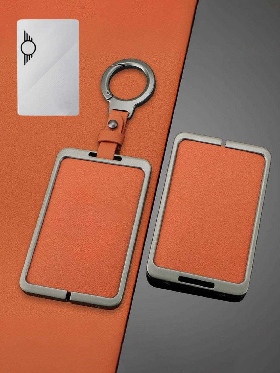 MINI Key Genuine Leather & Metal Frame