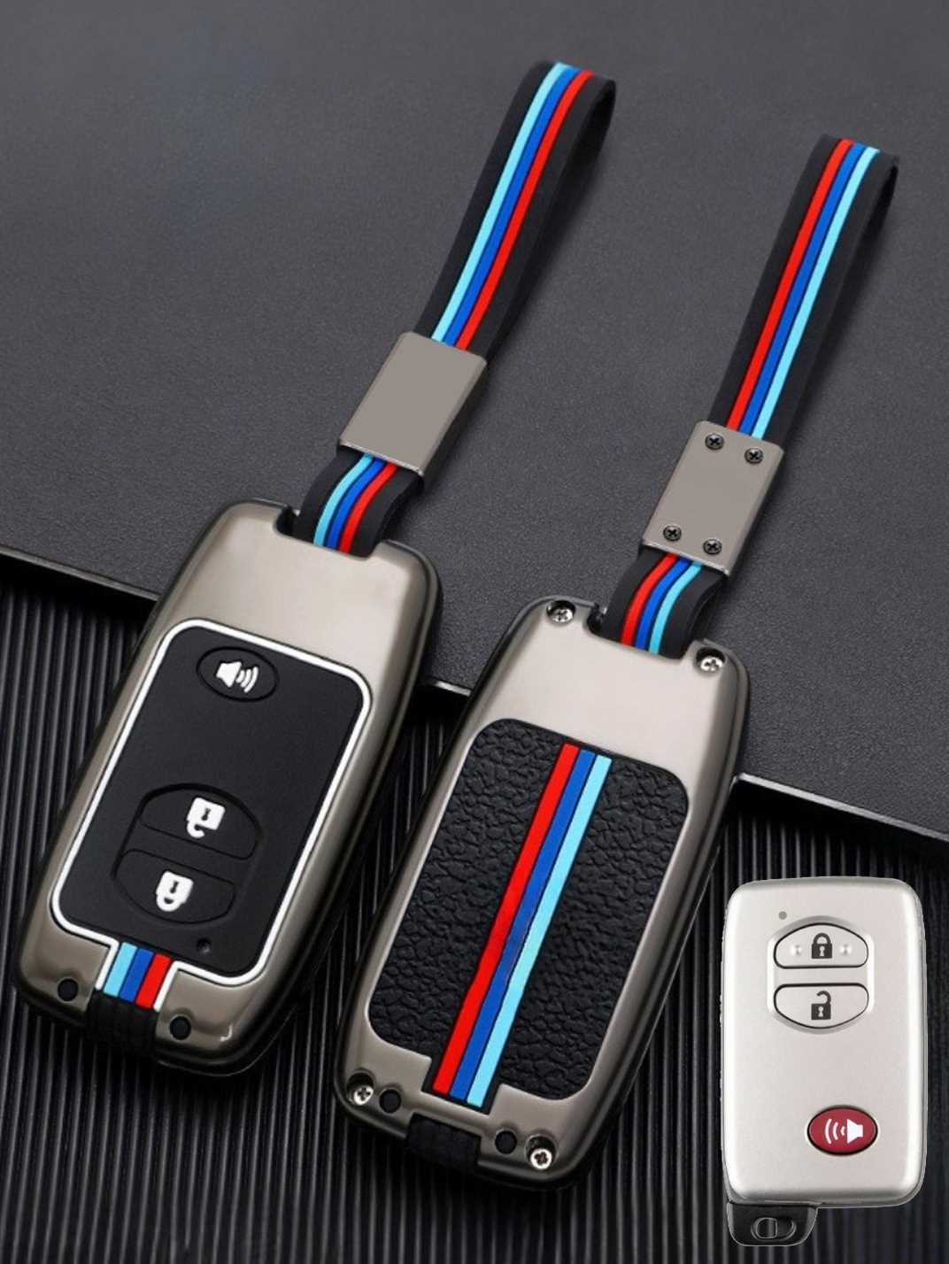 Premium Alloy Toyota Key Fob Cover