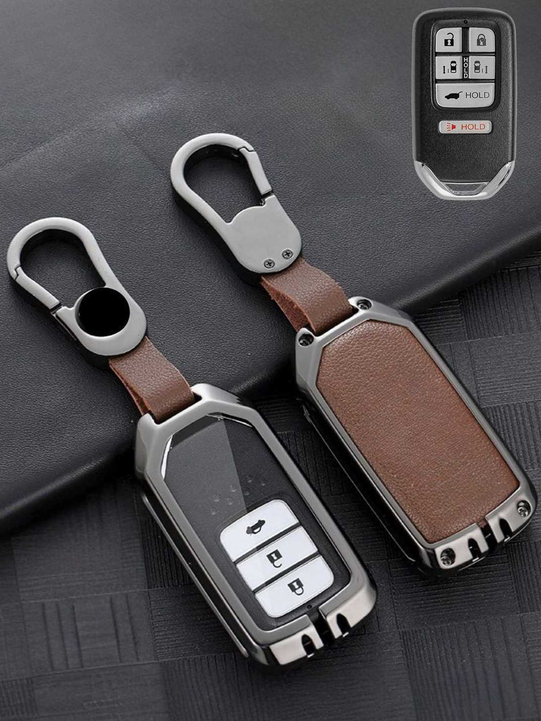 Premium Visible-Button Honda Key Shell