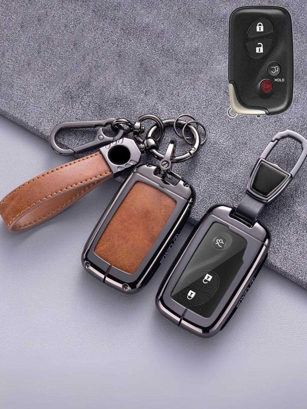 Premium Visible-Button Lexus Key Shell