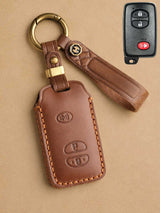 Premium Genuine Leather Toyota Key Cover