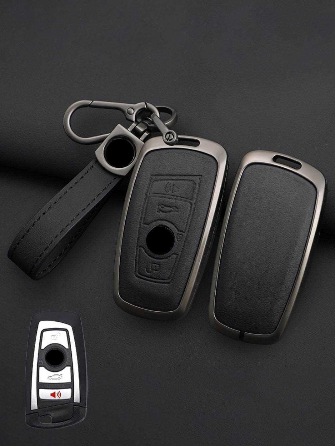 Premium Genuine Leather BMW Key Cover