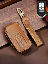 Premium Genuine Leather Honda Key Cover
