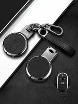 MINI Key Genuine Leather & Metal Frame