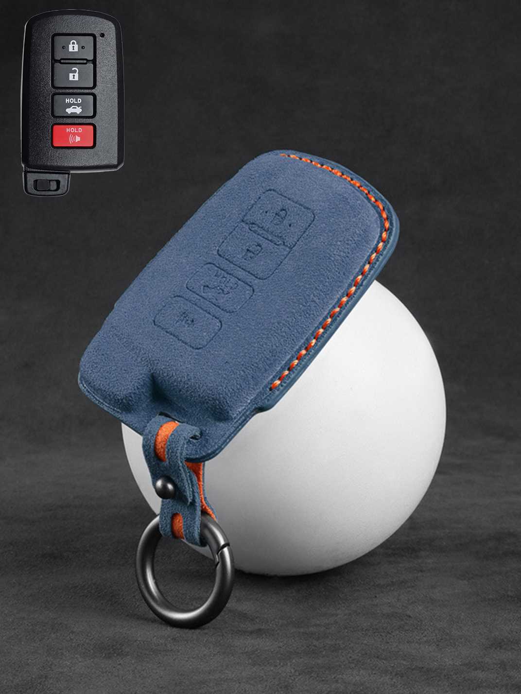 Genuine Alcantara Toyota Key Fob Cover