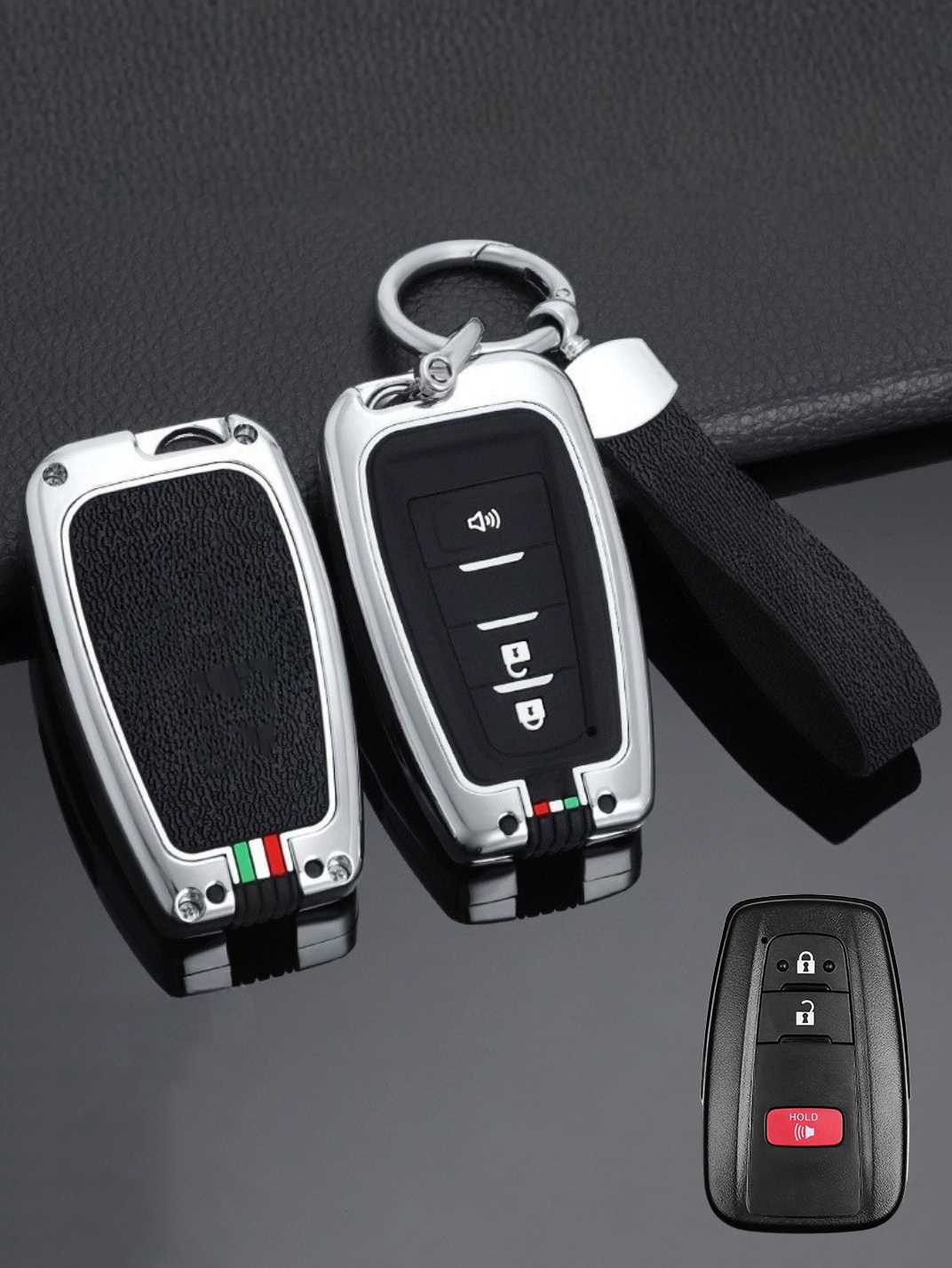 Premium Alloy Toyota Key Fob Cover