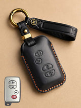 Premium Genuine Leather Toyota Key Cover