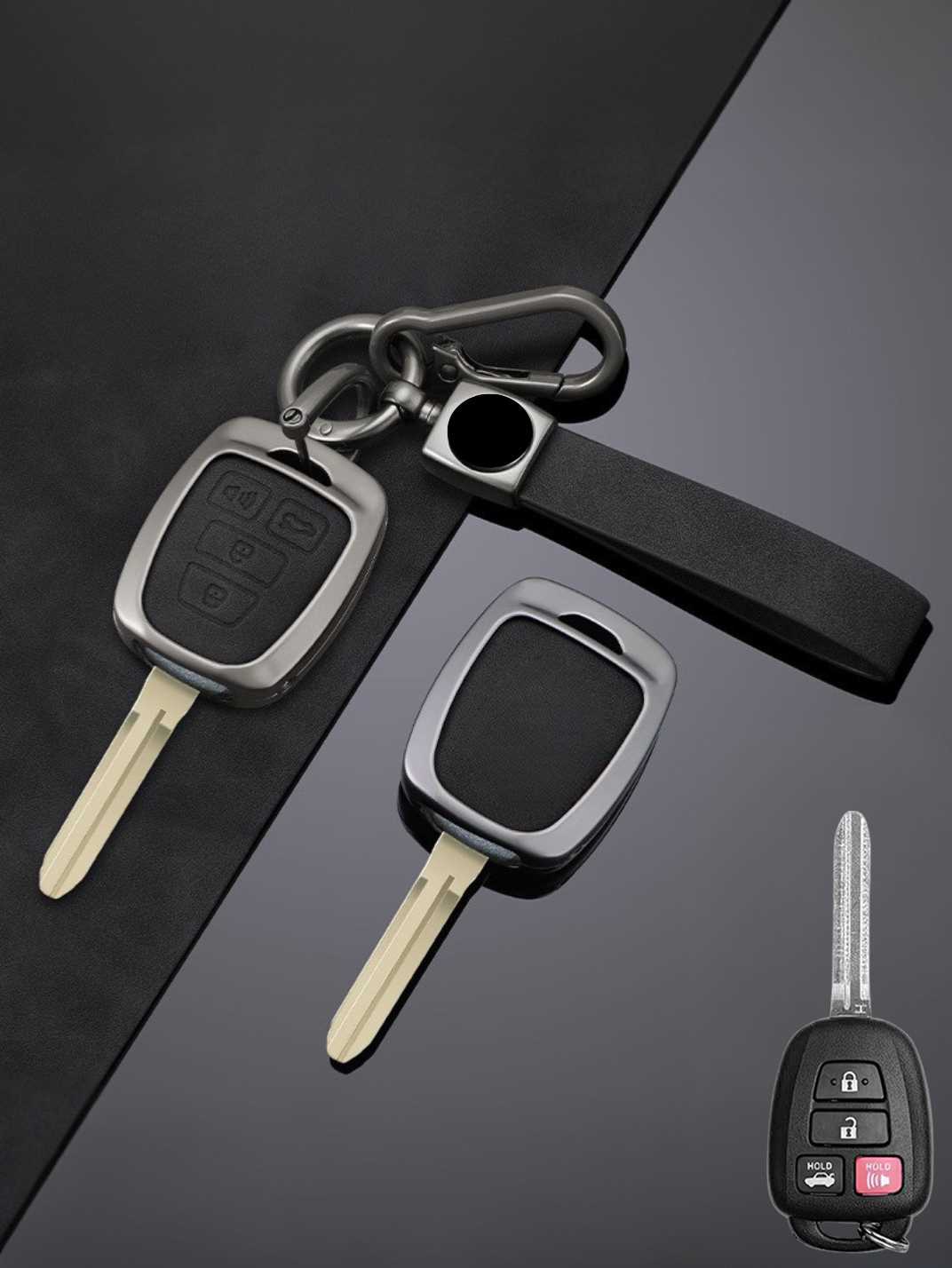 Premium Genuine Leather Toyota Key Cover