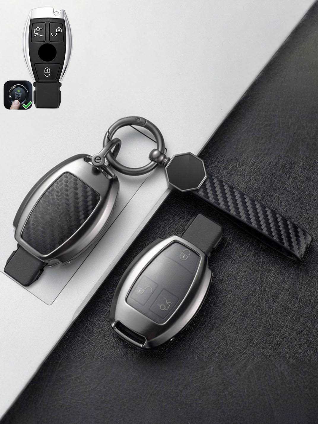 Visible Button Mercedes-Benz Key Protector Shell