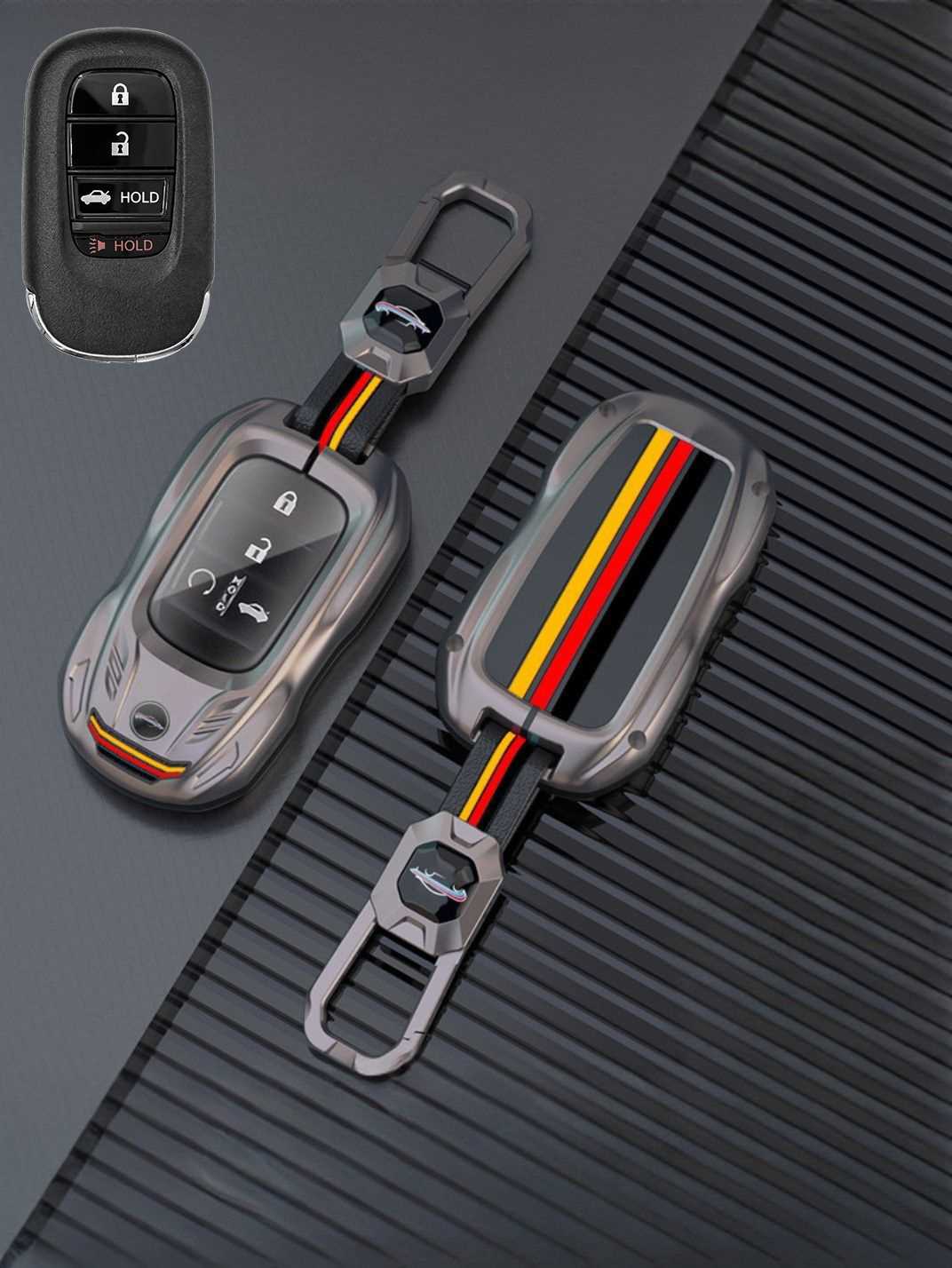Visible Button Honda Key Protector Shell
