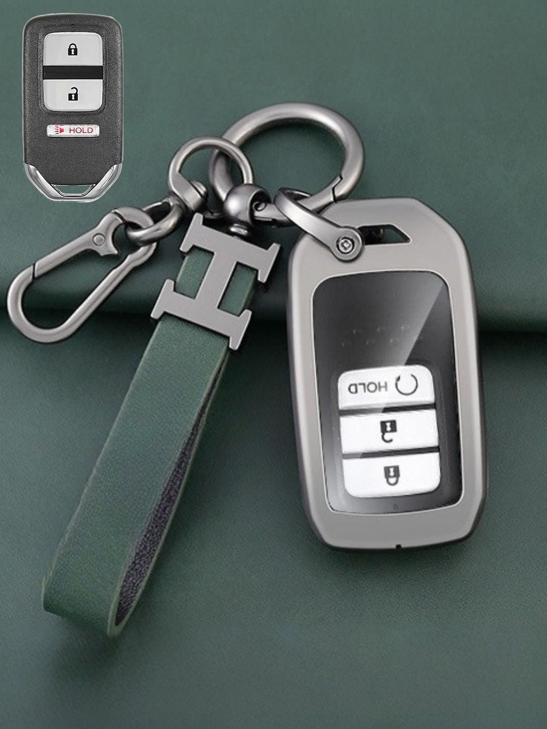 Premium Visible-Button Honda Key Shell
