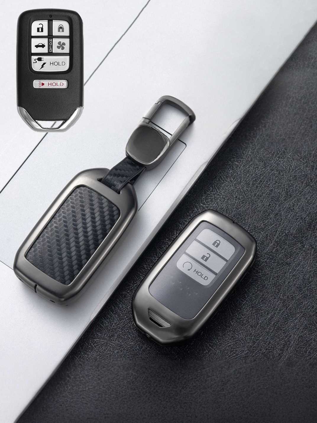 Visible Button Honda Key Protector Shell