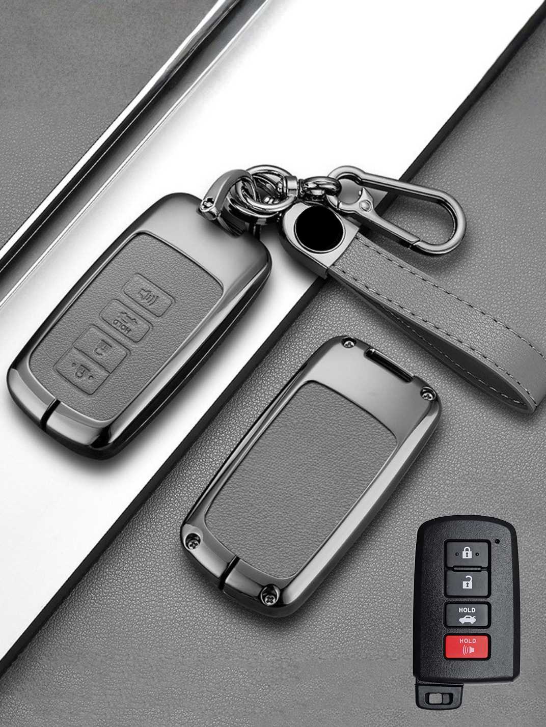 Premium Genuine Leather Toyota Key Cover