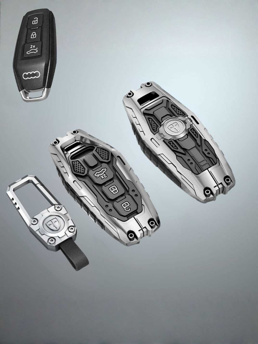 Premium Alloy Audi Key Fob Cover