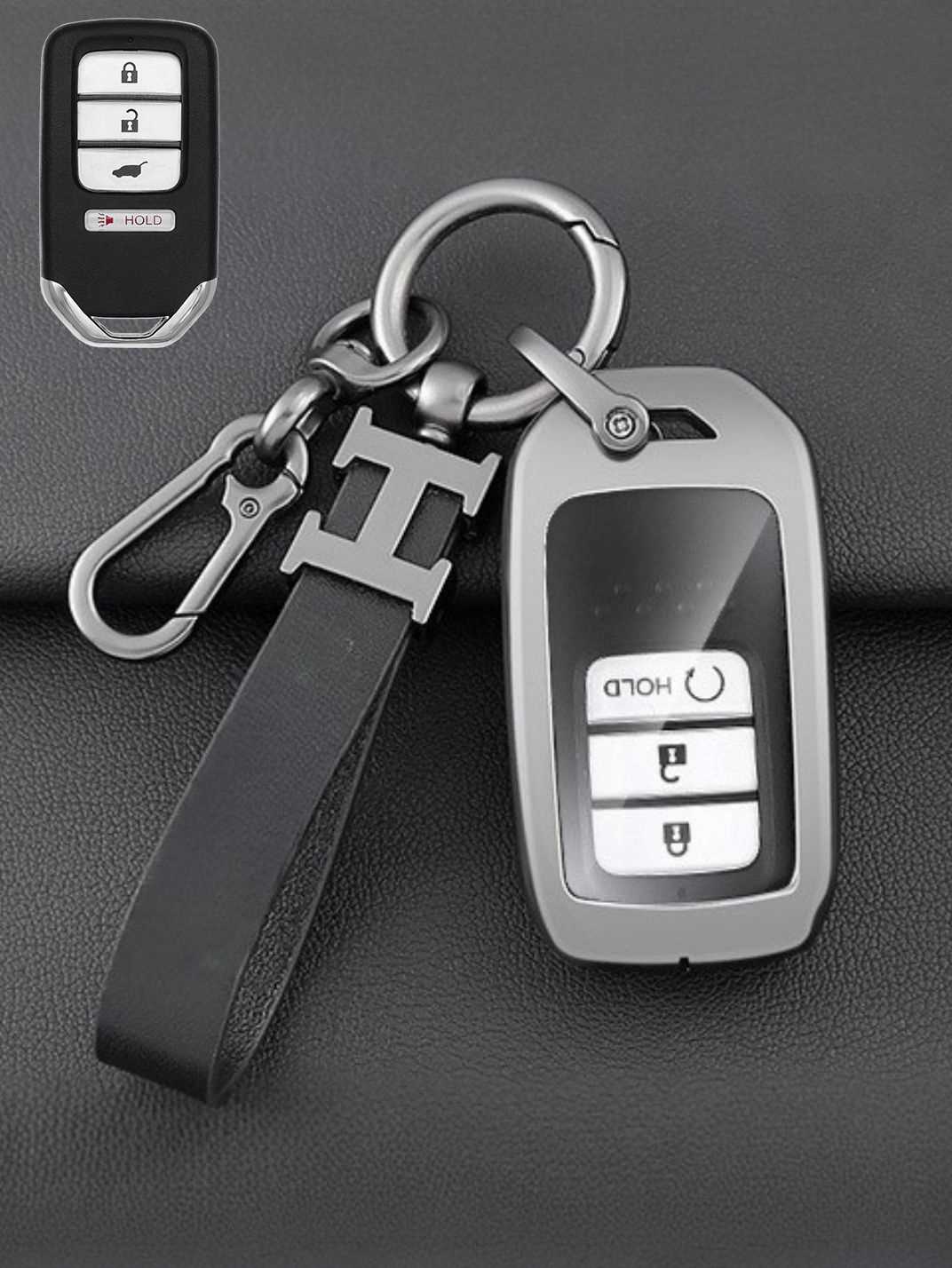 Premium Visible-Button Honda Key Shell