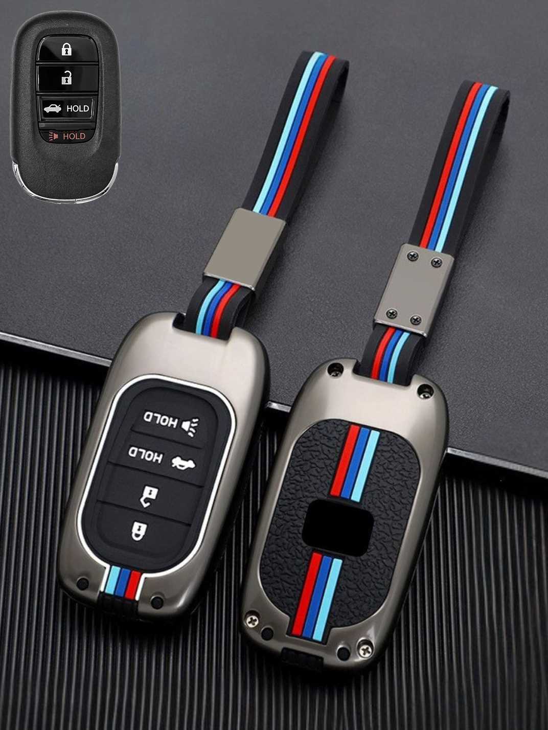 Premium Alloy Honda Key Fob Cover