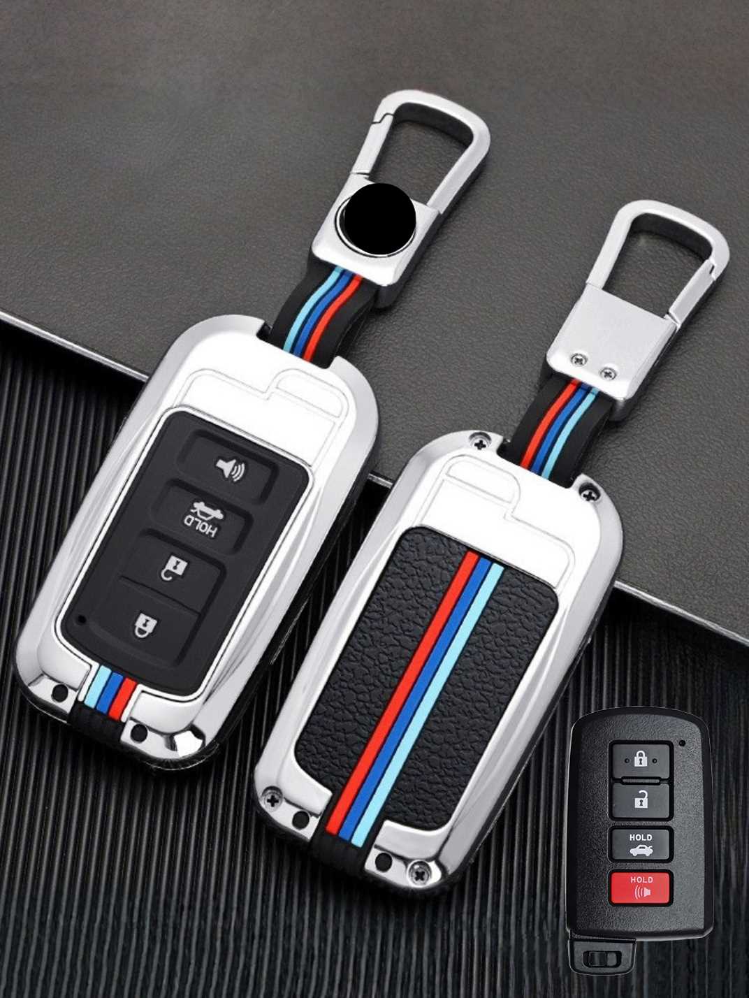 Premium Alloy Toyota Key Fob Cover