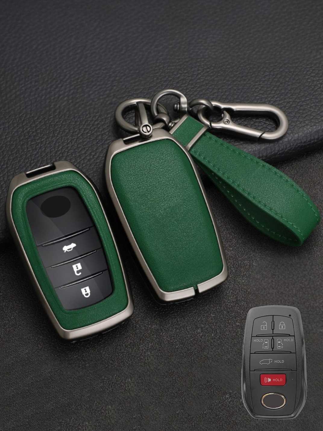Premium Visible-Button Toyota Key Shell