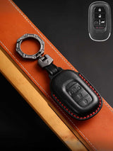 Premium Genuine Leather Honda Key Cover