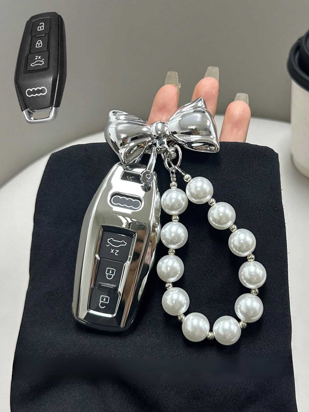 Premium TPU Key Cover for Audi Key Fob
