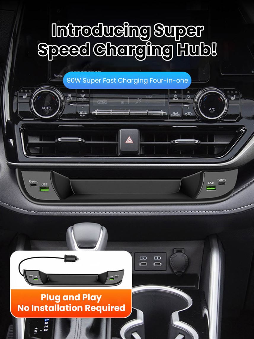 Martoffes™ Toyota Highlander Fast Charging Docking Station