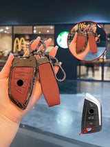 Premium Genuine Leather BMW Key Cover