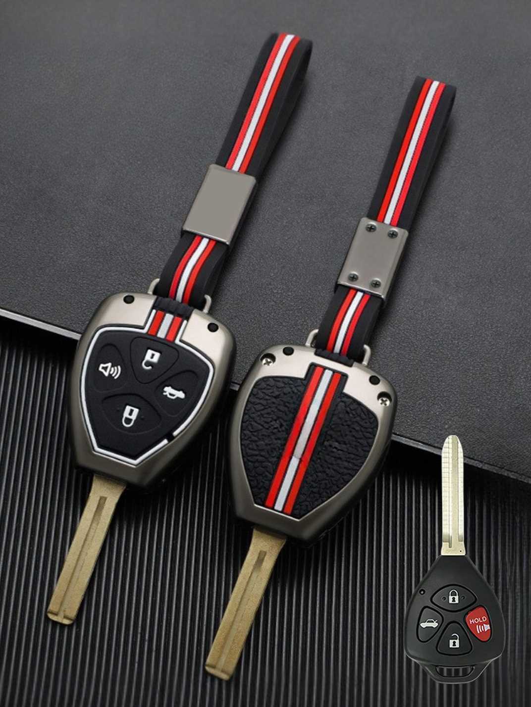 Premium Alloy Toyota Key Fob Cover