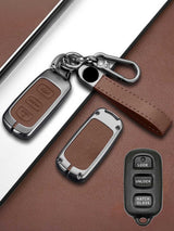 Premium Genuine Leather Toyota Key Cover