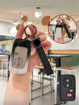 Premium Visible-Button Toyota Key Shell