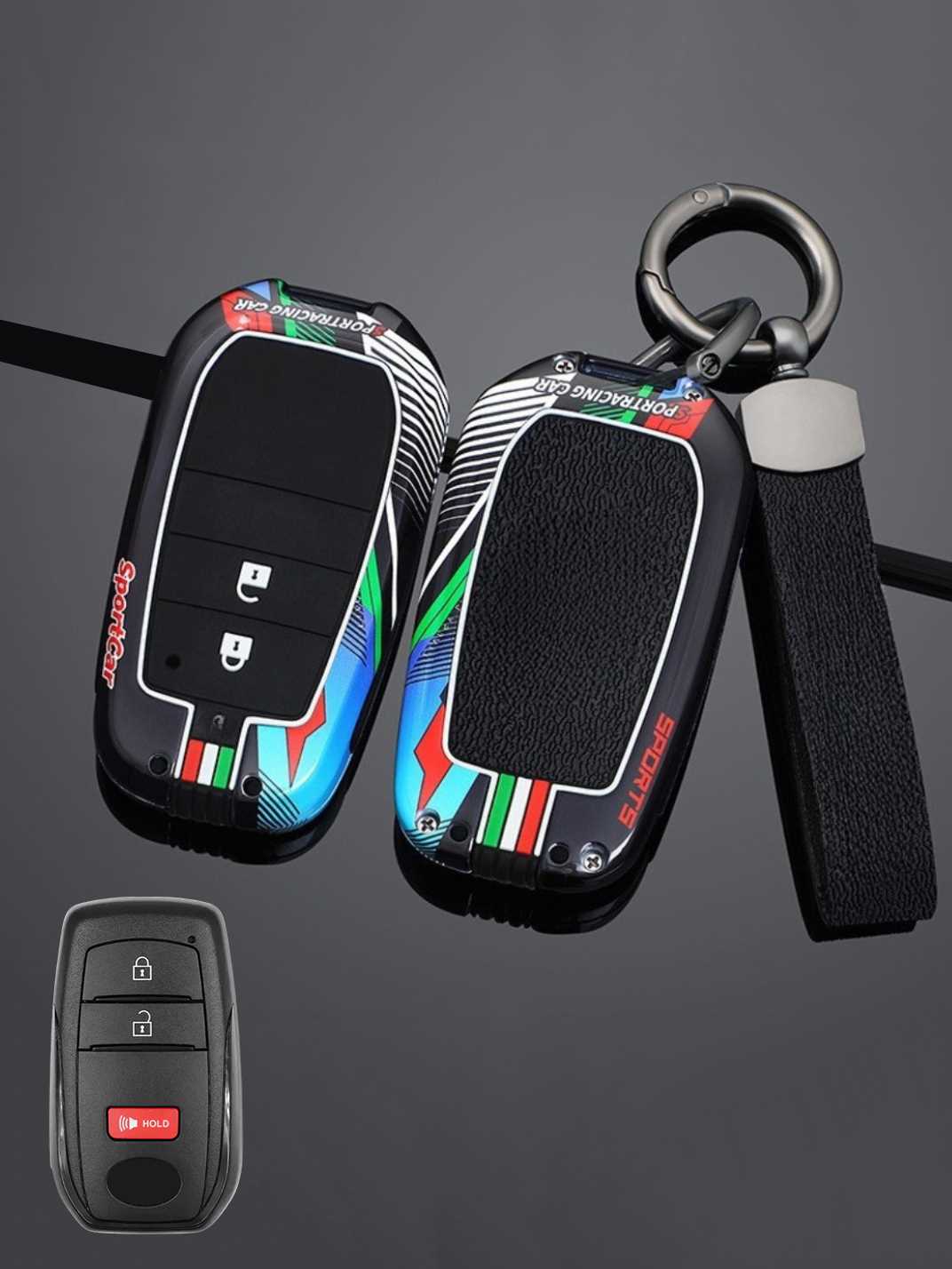 Premium Alloy Toyota Key Fob Cover