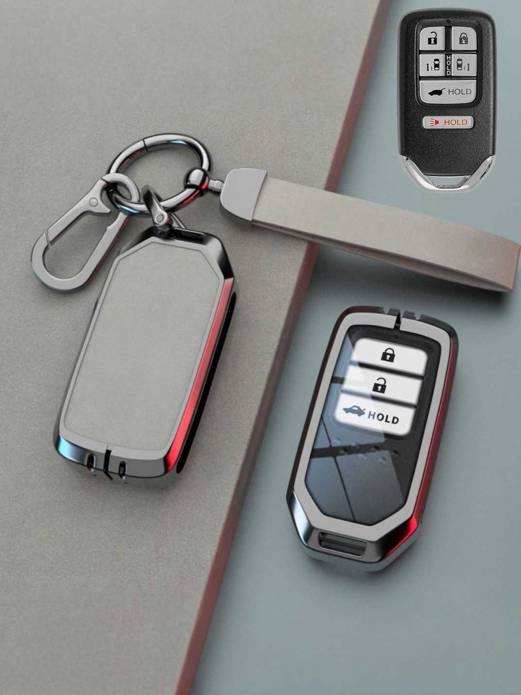 Premium Visible-Button Honda Key Shell