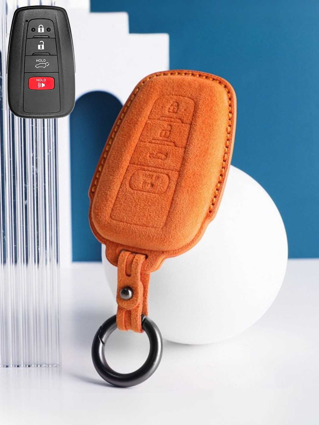 Genuine Alcantara Toyota Key Fob Cover