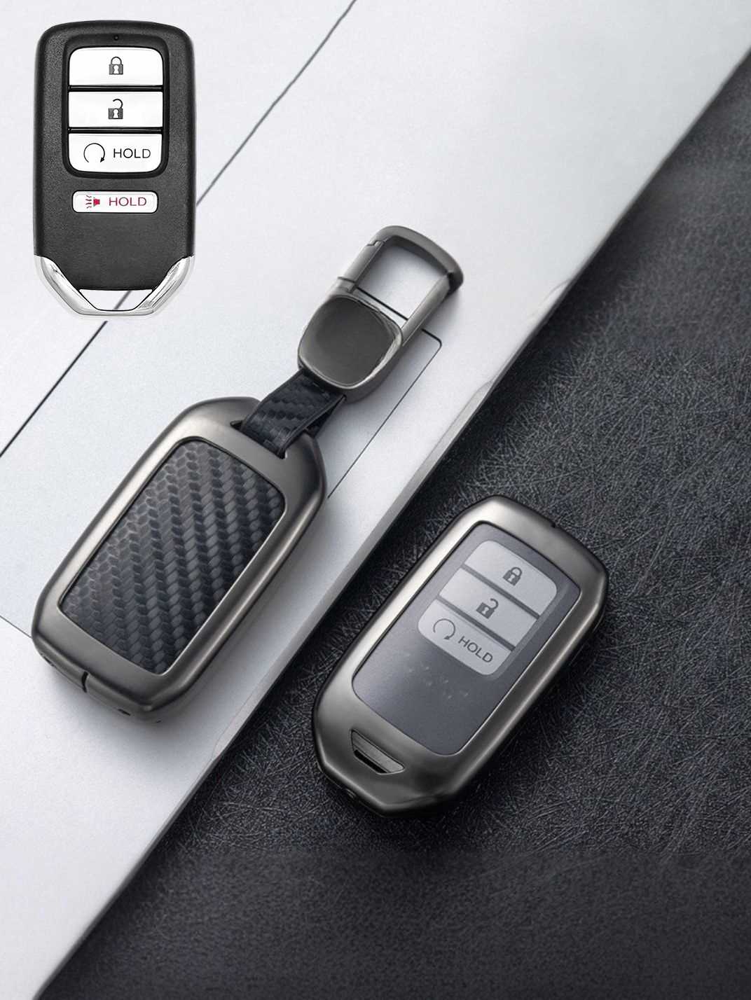 Visible Button Honda Key Protector Shell