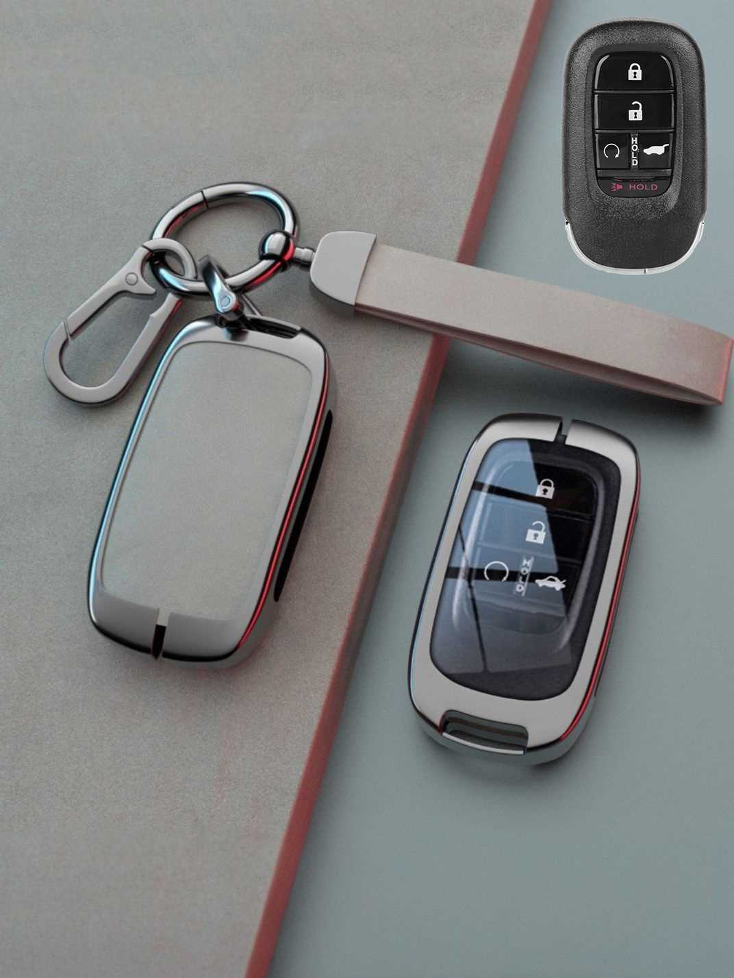 Premium Visible-Button Honda Key Shell