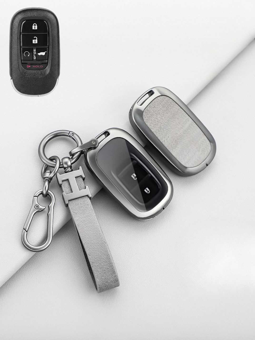 Premium Visible-Button Honda Key Shell
