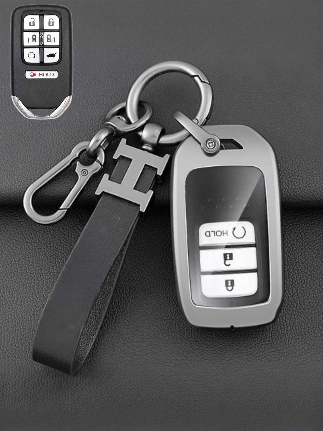 Premium Visible-Button Honda Key Shell