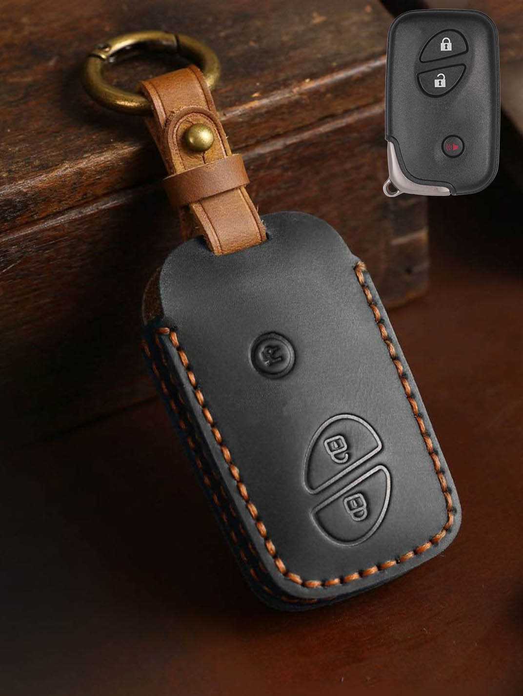 Premium Genuine Leather Lexus Key Cover