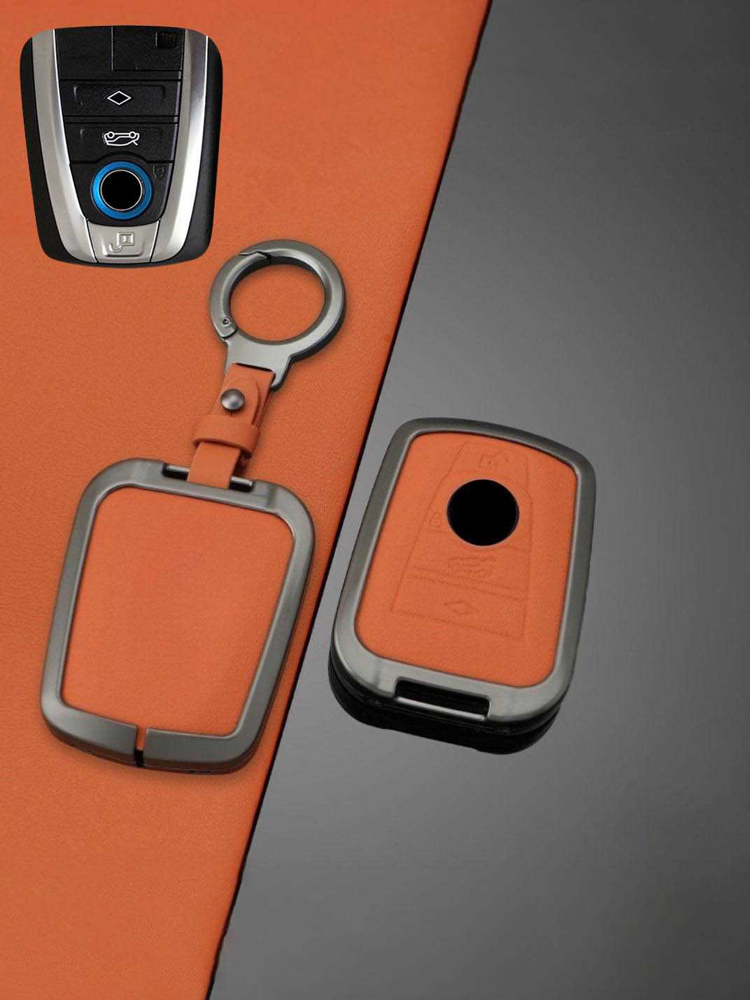 Premium Genuine Leather BMW Key Cover