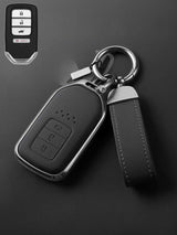 Premium Genuine Leather Honda Key Cover