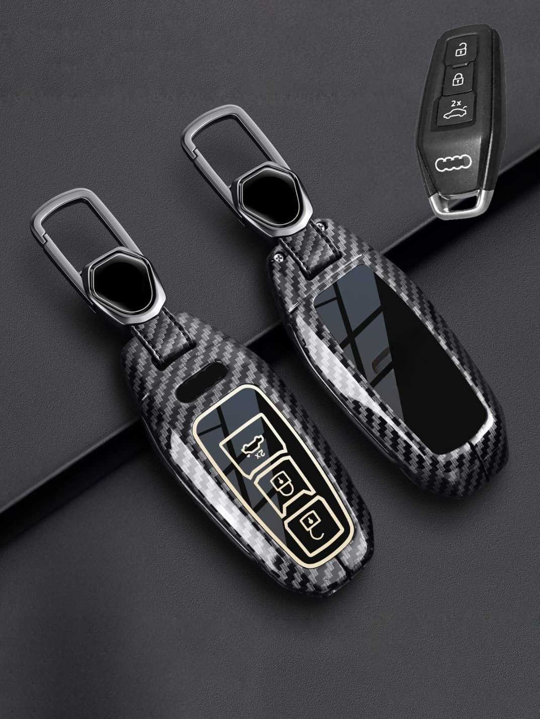 Premium Alloy Audi Key Fob Cover