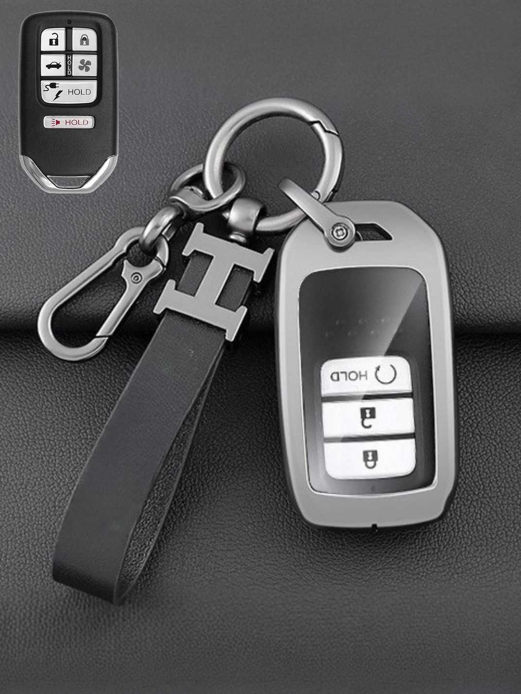 Premium Visible-Button Honda Key Shell