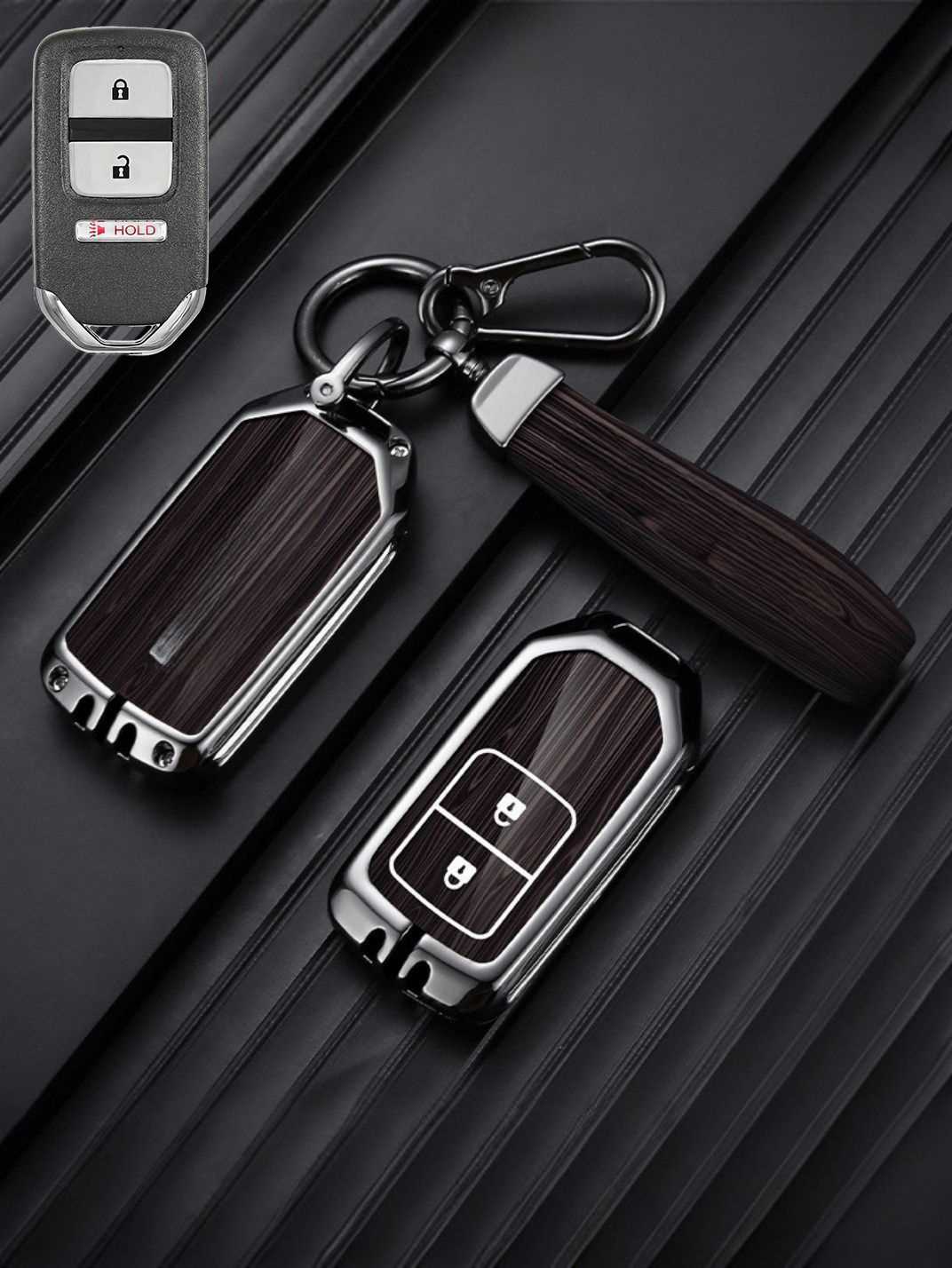Heavy-Duty Zinc Alloy Honda Key Fob Cover